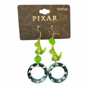Disney Pixar Green Rex Earrings